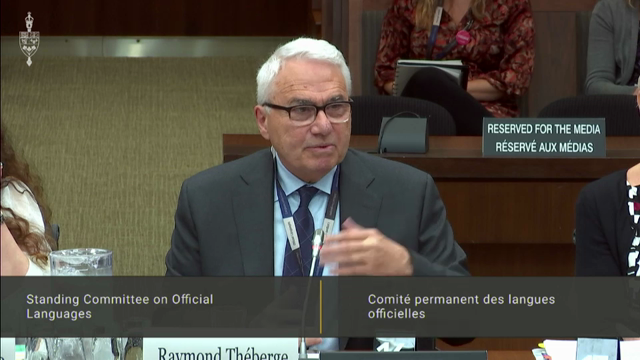 In Committee from the House of Commons : Official Language Commissioner Presents Annual Report