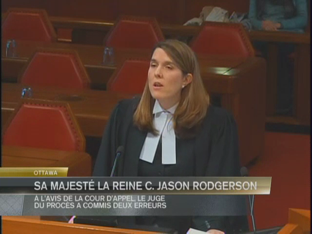 Her Majesty the Queen v. Jason Rodgerson - Supreme Court Hearings - CPAC.ca