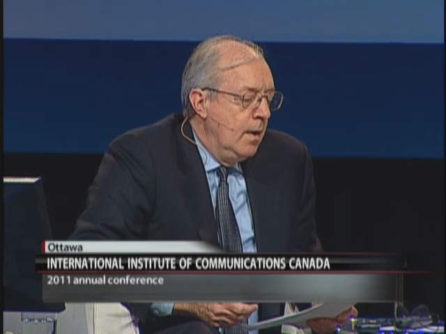 Public Record : 2011 IIC Canada Conference – November 28, 2011 (Part 3 of 7)