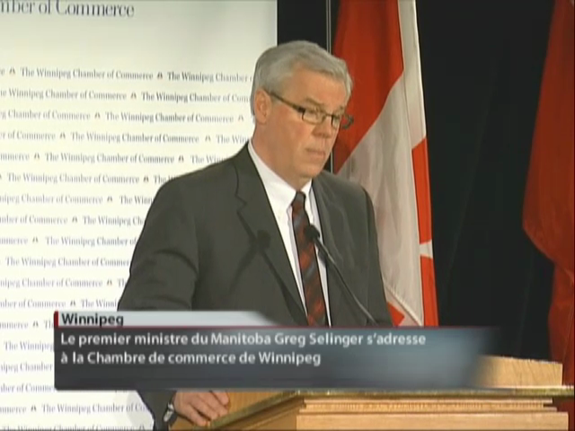 Greg Selinger | Podium | CPAC.ca