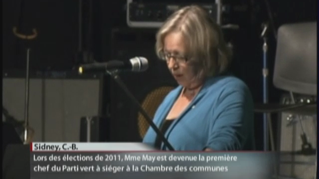 Podium : Elizabeth May