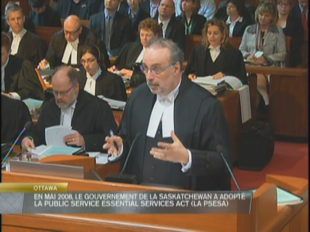 Supreme Court Hearings : Saskatchewan Federation of Labour, et al. v. Her Majesty the Queen