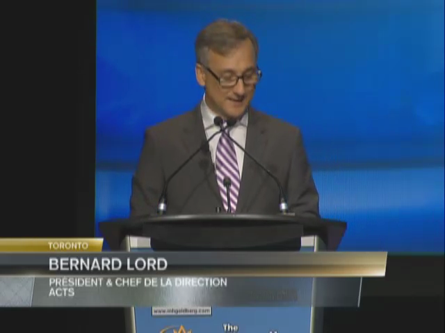Podium : Bernard Lord