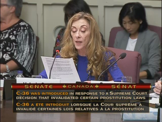 In Committee from the Senate of Canada : Legal and Constitutional Affairs - September 10, 2014 - Part 4