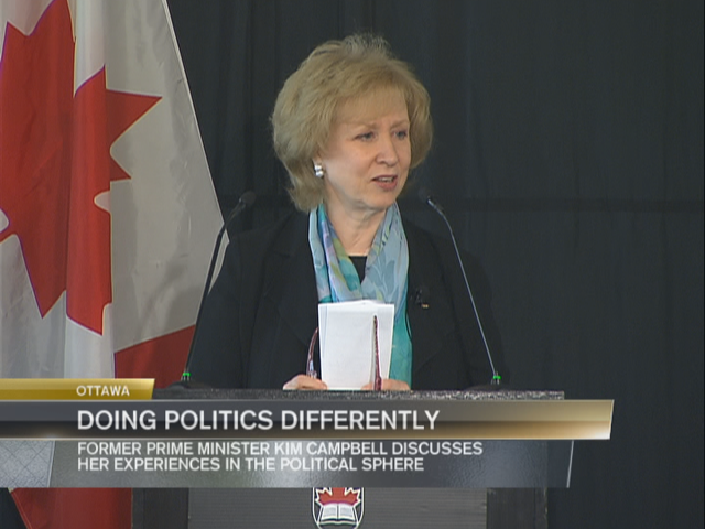 Podium : Kim Campbell