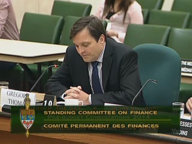 In Committee from the House of Commons : Finance - September 29, 2014