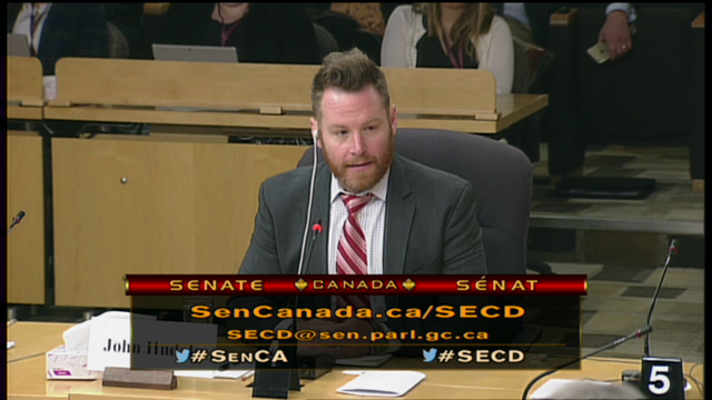 In Committee from the Senate of Canada : Cannabis Issues at the Border