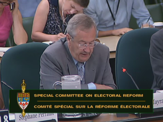 In Committee from the House of Commons : Special Committee on Electoral Reform - July 7, 2016 - Part 1