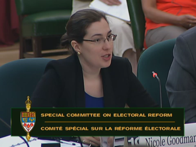 In Committee from the House of Commons : Special Committee on Electoral Reform - August 23, 2016 - Part 1