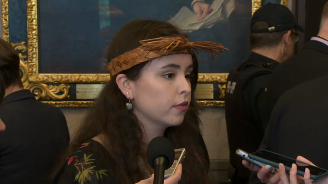 Headline Politics : Daughters of the Vote Delegates Speak with Reporters