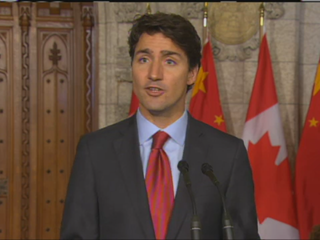 Headline Politics : News Conference – Justin Trudeau and Li Keqiang