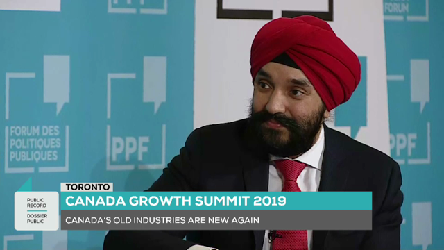 Public Record : Canada Growth Summit 2019 – Panel with Navdeep Bains