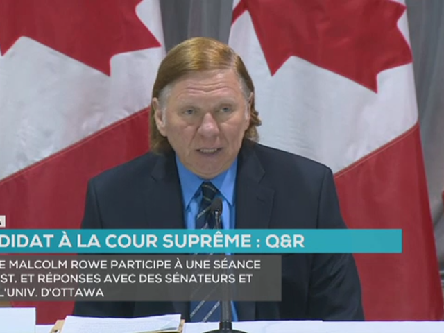 Headline Politics : MPs and Senators Question Supreme Court Nominee