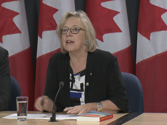 Headline Politics : News Conference – Elizabeth May on CETA