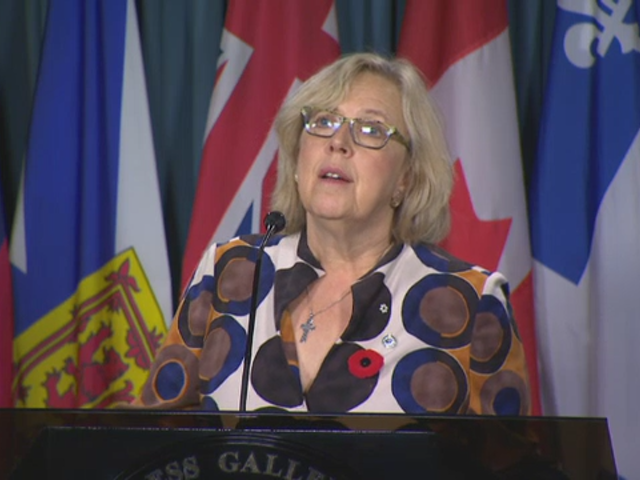 Headline Politics : News Conference – Elizabeth May