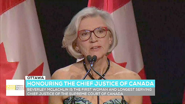 CPAC Special : Gala Dinner in Honour of Beverley McLachlin