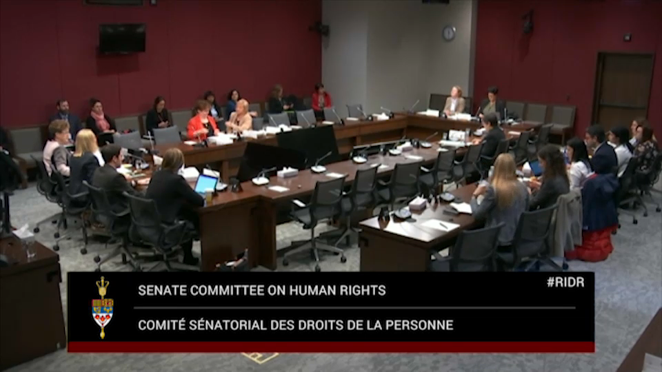 In Committee from the Senate of Canada : Senators Study Coerced Sterilization in Canada