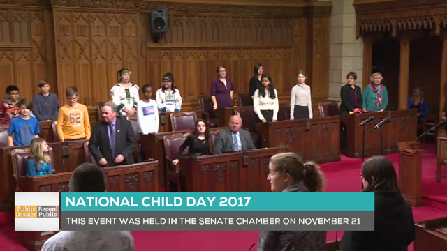 Public Record : Celebrating National Child Day in the Senate