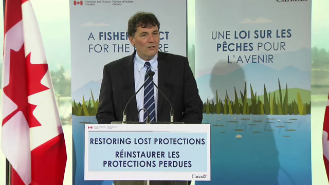 Headline Politics : Dominic LeBlanc Announces Changes to Fisheries Act