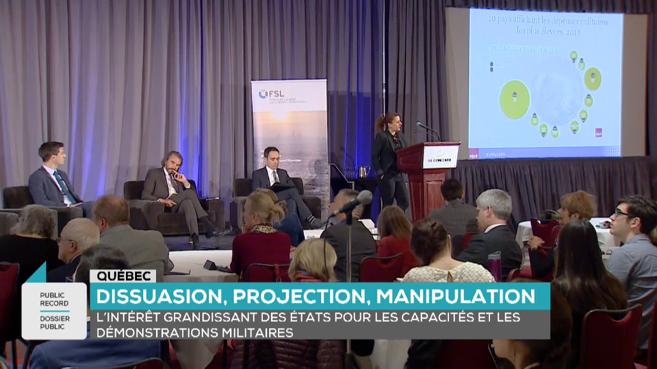 Dossier public : Forum sur la sécurité internationale : course à l'armement