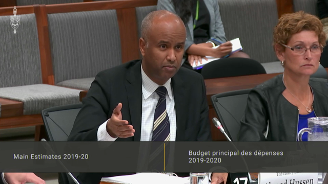 In Committee from the House of Commons : Main Estimates: Ahmed Hussen Defends Budgets