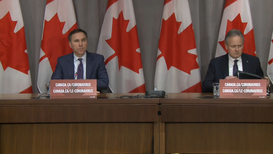 COVID-19: Canada Responds : Bill Morneau and Stephen Poloz on COVID-19 Economic Response – March 27, 2020