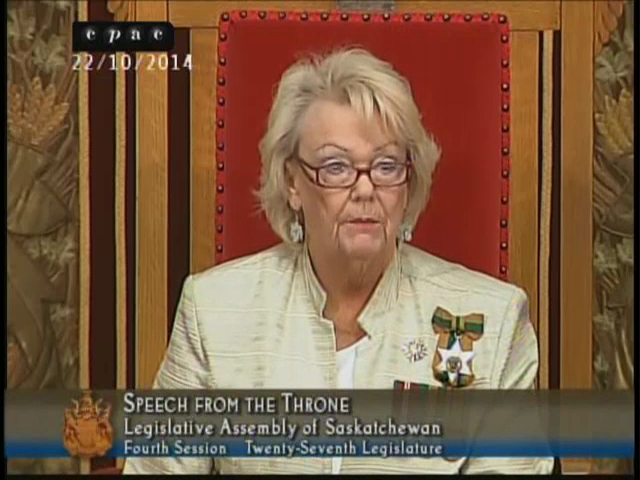 Public Record : Saskatchewan Throne Speech