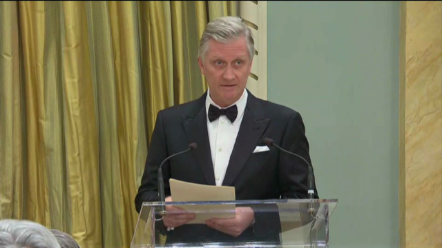 Headline Politics : Belgian King and Queen Attend State Dinner in Ottawa