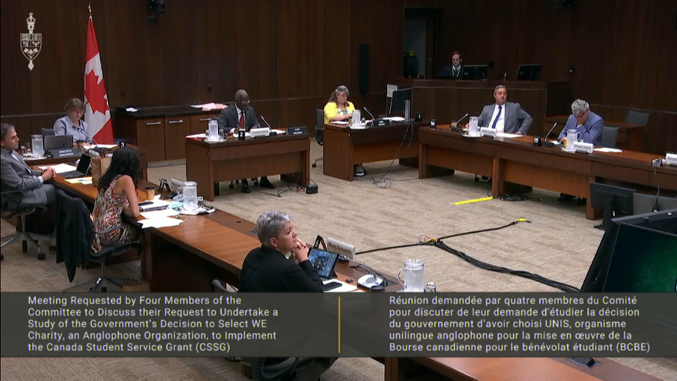 In Committee from the House of Commons : WE Charity Scandal: New Angle of Investigation into the Controversy