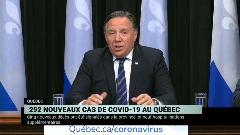 COVID-19 : La réponse du Canada : COVID-19 : 4 nouvelles régions désormais au niveau de « pré-alerte » au Québec