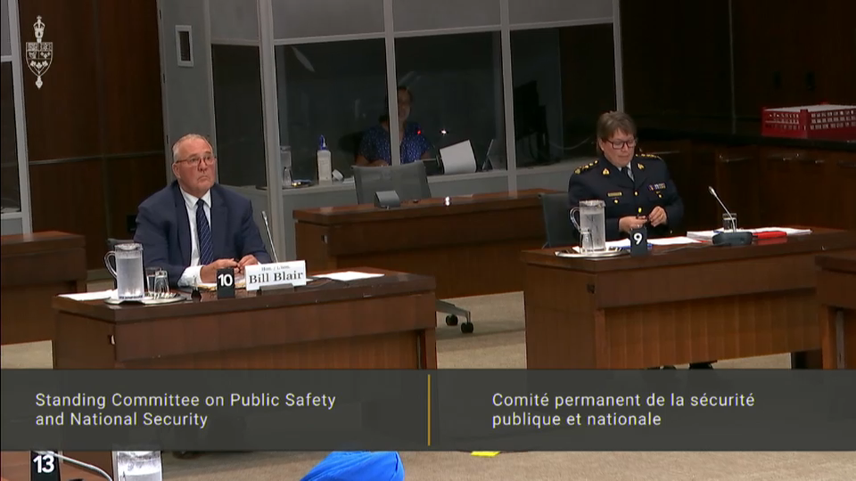 Systemic Racism in Policing: Minister Blair & RCMP Commissioner Speak | In Committee from the House of Commons | CPAC.ca