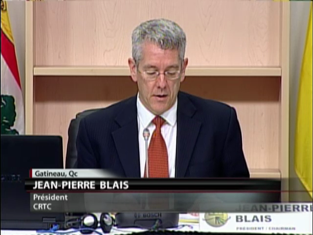 CRTC Hearings : April 23, 2013 (Part 1 of 2)