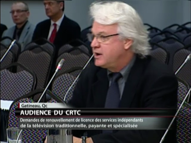 CRTC Hearings : April 26, 2013 (Part 1 of 2)