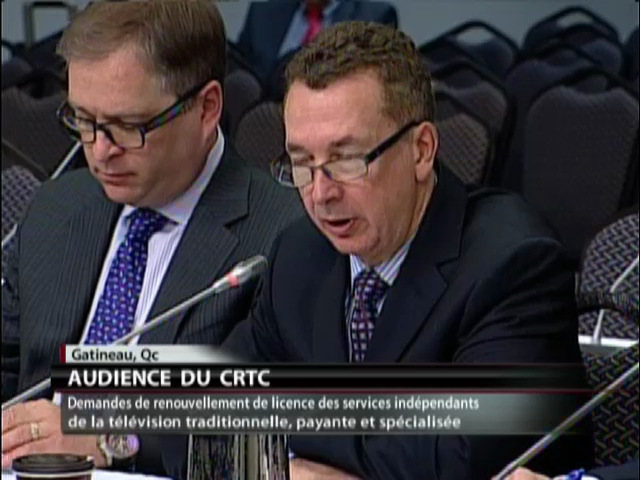 CRTC Hearings : April 29, 2013 (Part 1 of 2)