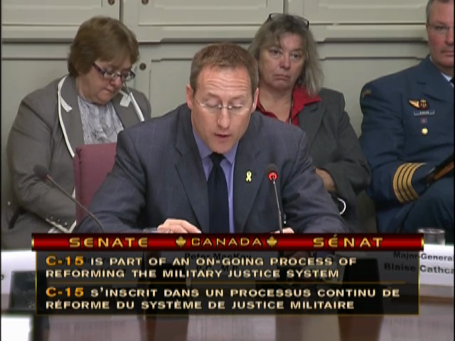In Committee from the Senate of Canada : Legal and Constitutional Affairs - May 23, 2013