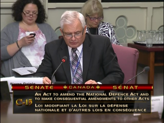 In Committee from the Senate of Canada : Legal and Constitutional Affairs - May 30, 2013