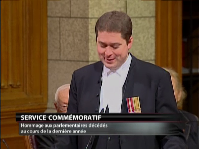 Public Record : 2013 Memorial Service for Parliamentarians