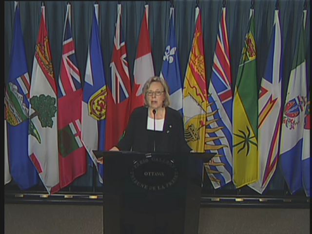 Headline Politics : News Conference – Elizabeth May