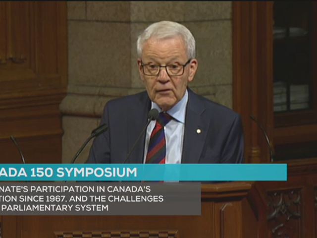 Dossier public : Symposium Canada 150 du Sénat – Le Sénat au Canada