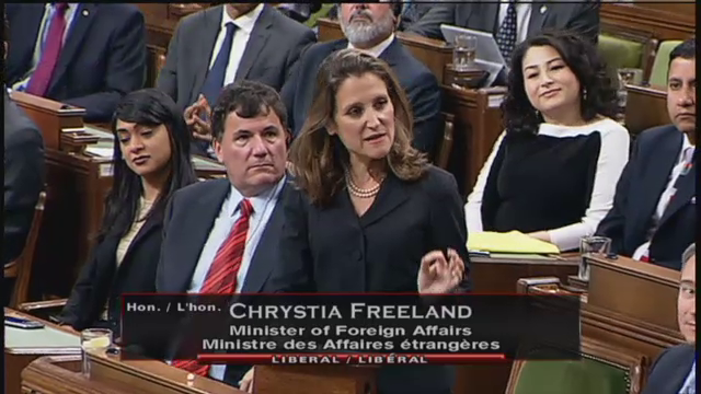 House of Commons Proceedings : Address on Foreign Policy – June 6, 2017