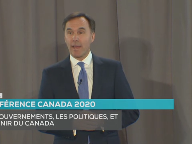 Podium : Bill Morneau - June 15, 2017