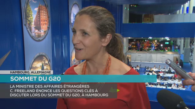 Headline Politics : Chrystia Freeland at G20 Summit