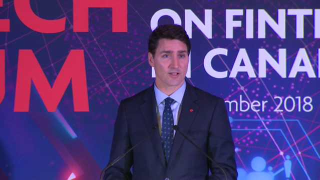 Headline Politics : Prime Minister Justin Trudeau Speaks at Singapore FinTech Festival