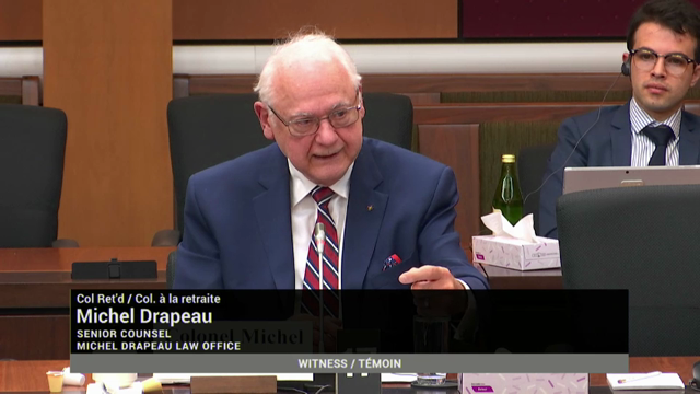 In Committee from the Senate of Canada : The National Defence Act and the Military Justice System