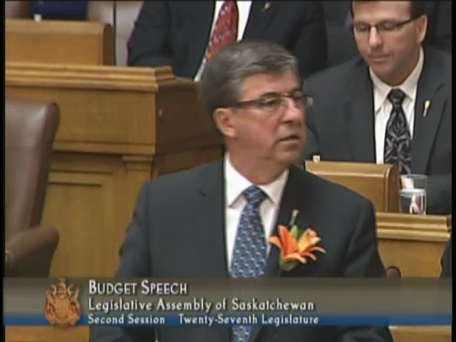 Public Record : 2013 Saskatchewan Budget