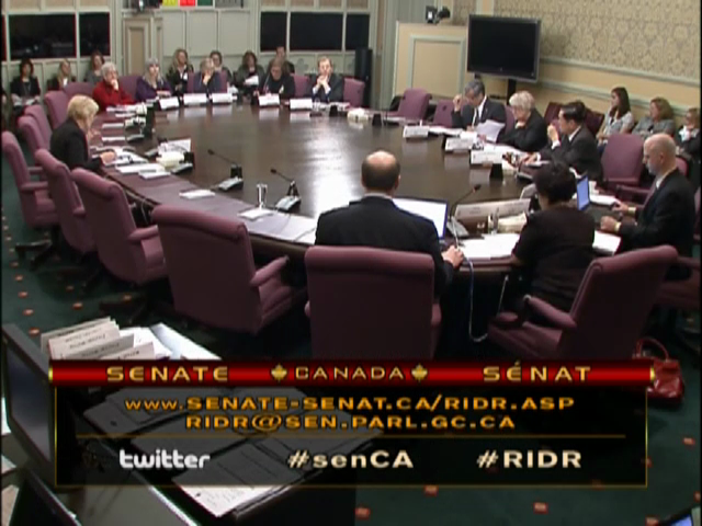 In Committee from the Senate of Canada : Human Rights - March 25, 2013