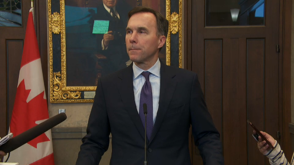 Headline Politics : Bill Morneau Comments on Changes to Mortgage Stress Test