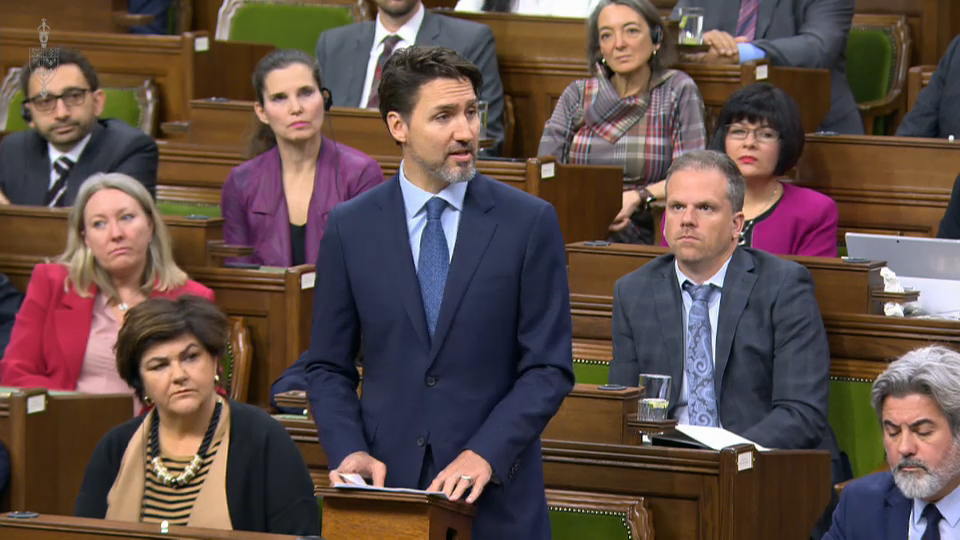 House of Commons Proceedings : Prime Minister, Opposition Leaders Make Statements on Rail Blockades