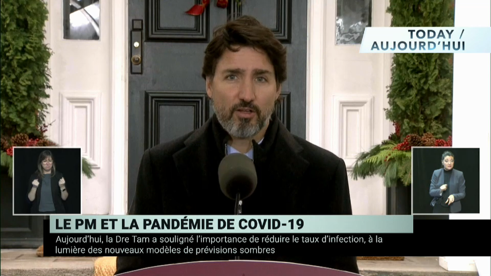 Today - Aujourd'hui : Reactions to Updated Federal COVID-19 Projections – November 20, 2020