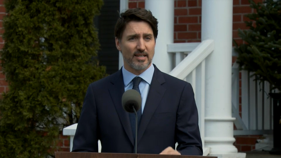 Headline Politics : Trudeau Delivers Address After Wife Tests Positive for COVID-19, House Suspends